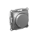 ATLASDESIGN СВЕТОРЕГУЛЯТОР (диммер) поворотно-нажимной, LED, RC, 400Вт, механизм, СТАЛЬ