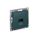 ATLASDESIGN РОЗЕТКА компьютерная RJ45 кат. 5e, механизм, ИЗУМРУД