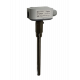 Датчик температуры погружной, 0…+100°С 0…10В RS485/Modbus 200мм ~24В±20%/=15…35В с гильзой 150мм
