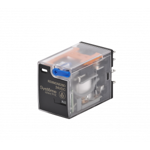 Реле 12A 2CO 24VDC тест кнопка LED