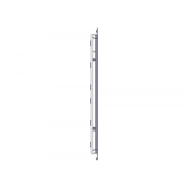 Щеточный уплотнитель Systeme Electric, серия Excelente, 1U, 2шт, черный