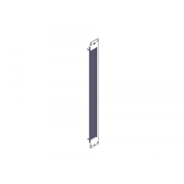 Щеточный уплотнитель Systeme Electric, серия Excelente, 1U, 2шт, черный