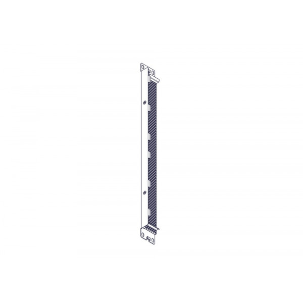 Щеточный уплотнитель Systeme Electric, серия Excelente, 1U, 2шт, черный