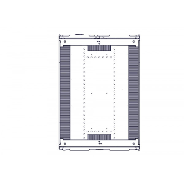 Шкаф Systeme Electric, серия Uniprom, 42U-750/1070, боковые панели 4шт, черный