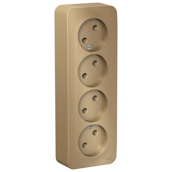 Розетка Schneider Electric BLANCA 4х-мест. О/У 16А/250В ТИТАН