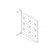 Фиксированная полка Systeme Electric, серия Uniprom, 2U, 450мм, до 15кг