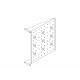 Фиксированная полка Systeme Electric, серия Uniprom, 2U, 450мм, до 15кг