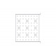 Фиксированная полка Systeme Electric, серия Uniprom, 2U, 450мм, до 15кг