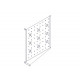 Фиксированная полка Systeme Electric, серия Uniprom, 2U, 450мм, до 15кг