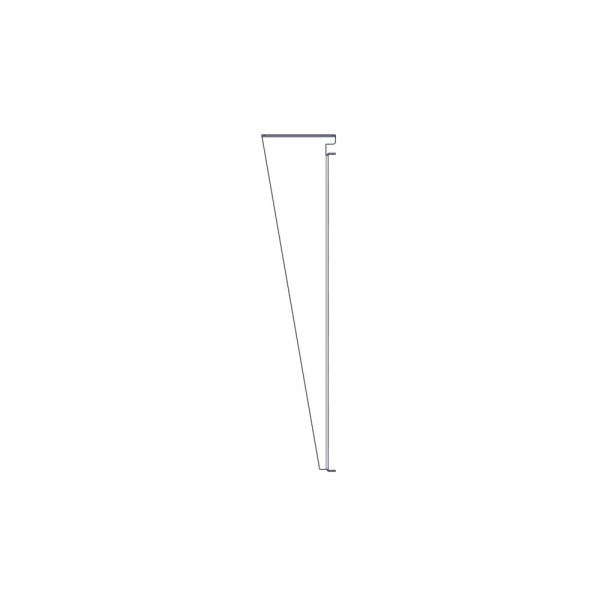 Фиксированная полка Systeme Electric, серия Uniprom, 2U, 450мм, до 15кг