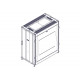 Шкаф Systeme Electric, серия Uniprom, 24U-600/1070, боковые панели 2шт, черный