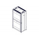 Шкаф Systeme Electric, серия Uniprom, 48U-750/1200, боковые панели 4шт, черный
