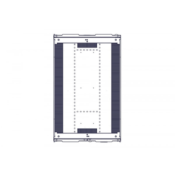 Шкаф Systeme Electric, серия Uniprom, 48U-750/1200, боковые панели 4шт, черный