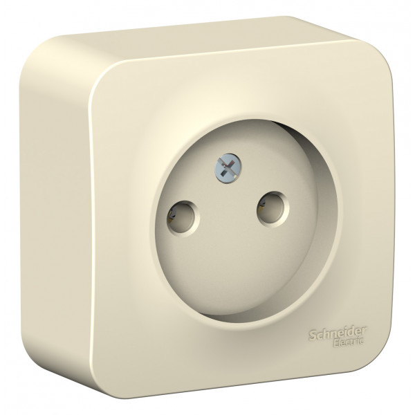 Розетка Schneider Electric BLANCA 1-мест. О/У 16А/250В МОЛОЧНЫЙ