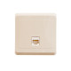 Розетка Schneider Electric ЭТЮД компьютерная RJ45 кат.5е С/У КРЕМОВЫЙ