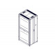 Шкаф Systeme Electric, серия Uniprom, 48U-800/1070, боковые панели 4шт, черный