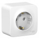 Розетка Schneider Electric BLANCA 1-мест. заземл.+шторки О/У 16А/250В БЕЛЫЙ