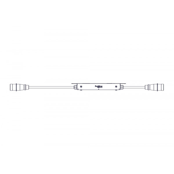 БРП, с мониторингом, серия Uniprom, 0/1U, 240В, 1Ф, 16A, вход IEC309, выход IEC309