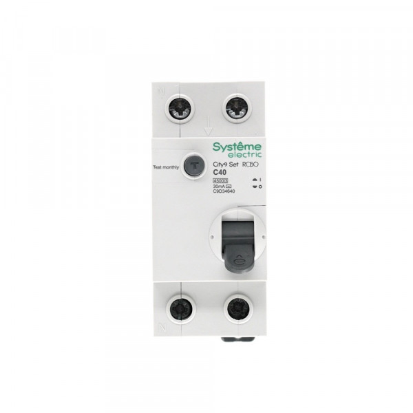 City9 Set Авт. выкл. диф. тока (АВДТ) 1P+N С 40А 4.5kA 30мА Тип-AС 230В
