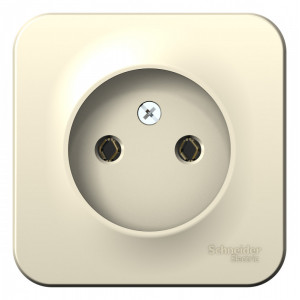 Розетка Schneider Electric BLANCA 1-мест. О/У 16А/250В МОЛОЧНЫЙ