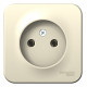 Розетка Schneider Electric BLANCA 1-мест. О/У 16А/250В МОЛОЧНЫЙ