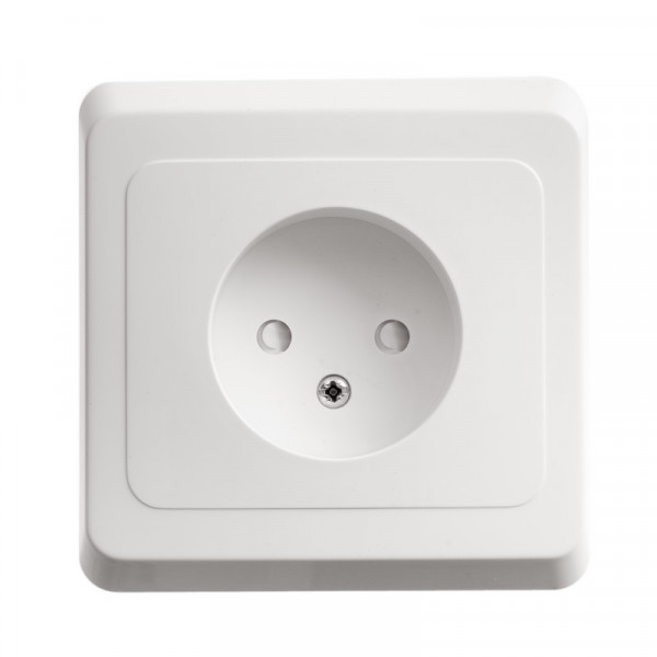 Розетка Schneider Electric ЭТЮД 1-мест. С/У со шт. 16А/250В БЕЛЫЙ