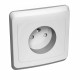 Розетка Schneider Electric ЭТЮД 1-мест. С/У со шт. 16А/250В БЕЛЫЙ