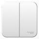 Выключатель Schneider Electric BLANCA 2х-клав. О/У с 6А/250B БЕЛЫЙ
