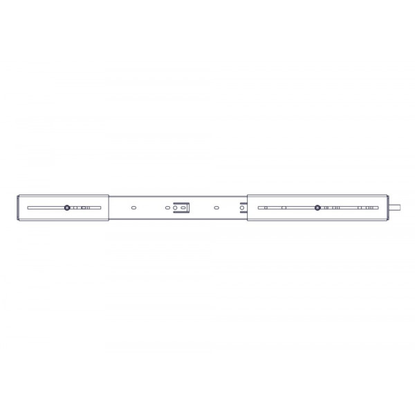 Выдвижная полка Systeme Electric, серия Uniprom, 1U, 650мм, до 45кг