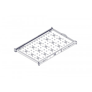 Выдвижная полка Systeme Electric, серия Uniprom, 1U, 650мм, до 45кг