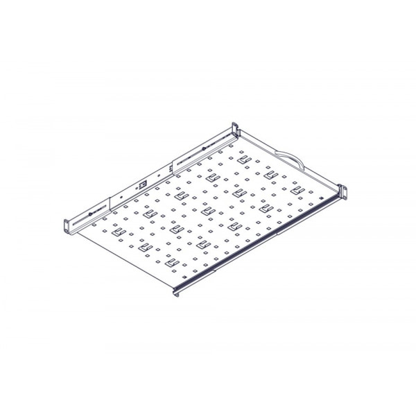 Выдвижная полка Systeme Electric, серия Uniprom, 1U, 650мм, до 45кг