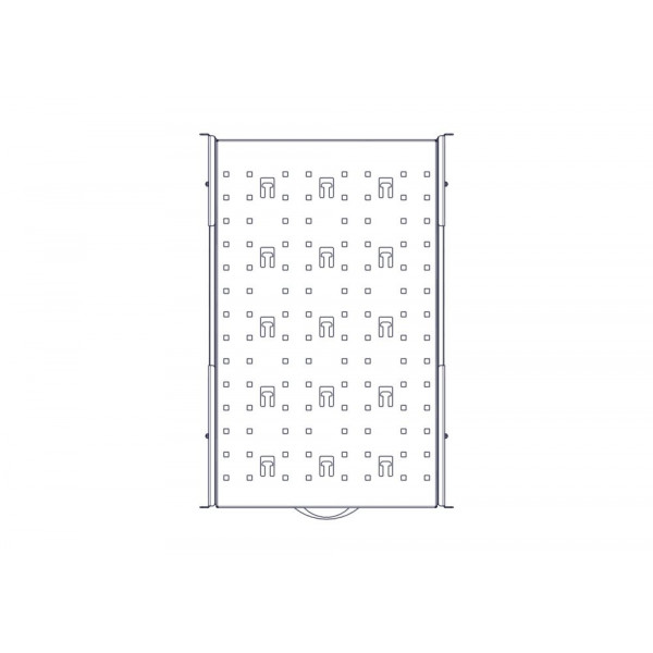 Выдвижная полка Systeme Electric, серия Uniprom, 1U, 650мм, до 45кг