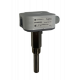 Датчик температуры погружной, 0…+100°С 0…10В RS485/Modbus 100мм ~24В±20%/=15…35В с гильзой 50мм