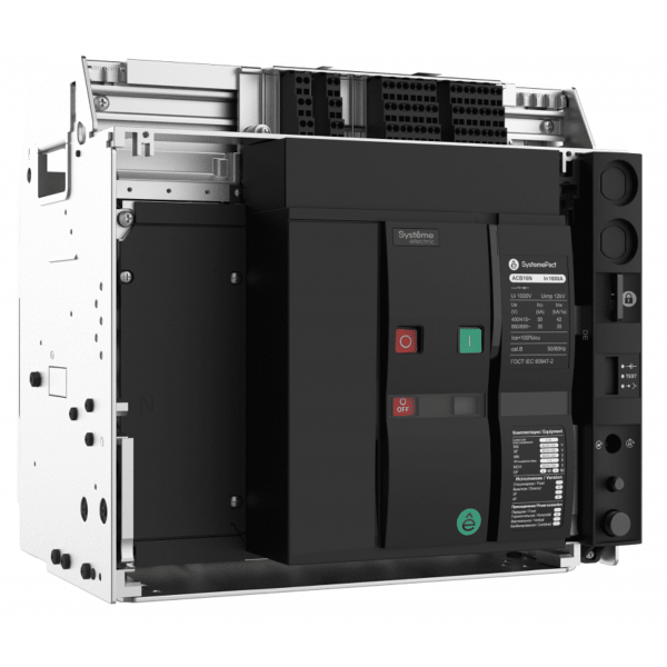 ВОЗДУШНЫЙ ВЫКЛ.-РАЗЪЕД. SYSTEMEPACT ACB16NA 1000А 4P ВЫК,ГП MCH+MX+XF AC230V