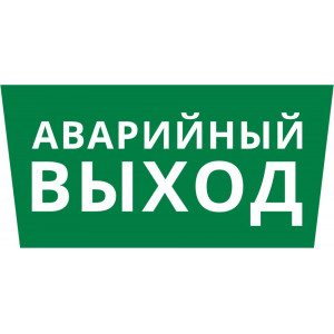Пиктограмма ДСО-101-IP65 "Аварийный Выход"