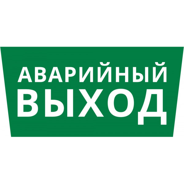 Пиктограмма ДСО-101-IP65 "Аварийный Выход"
