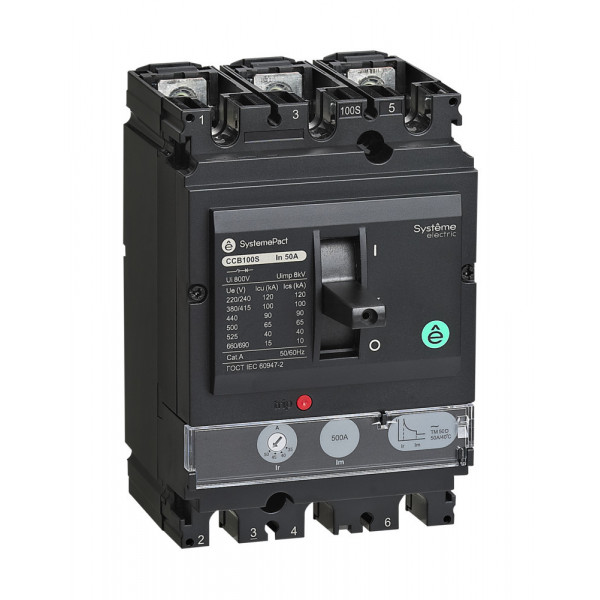 АВТ.ВЫКЛ SYSTEMEPACT CCB100 150KA 3P3D TMD100