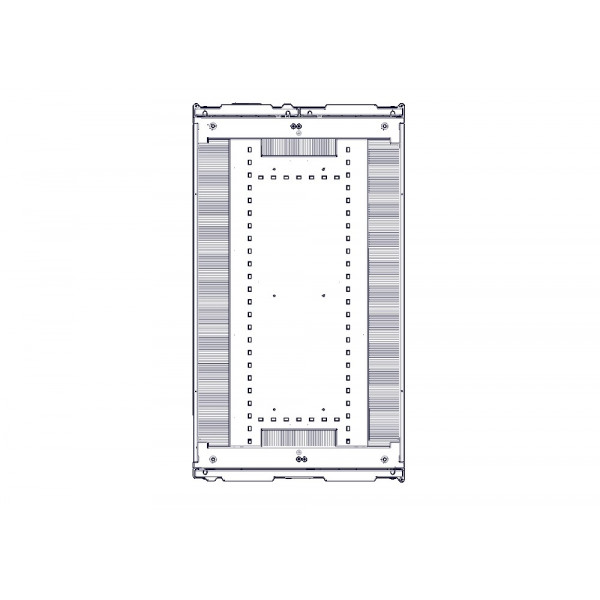 Шкаф Systeme Electric, серия Uniprom, 42U-600/1070, боковые панели 4шт, черный