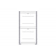Шкаф Systeme Electric, серия Uniprom, 42U-600/1070, боковые панели 4шт, черный