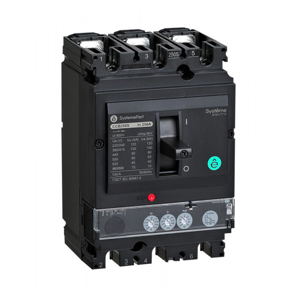 АВТ.ВЫКЛ SYSTEMEPACT CCB100 100КА S2.2M 3P3D 50A