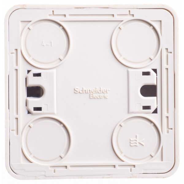 Выключатель Schneider Electric ЭТЮД 1-клав. О/У с подсвет. 10АX/250B СОСНА