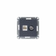 ATLASDESIGN РОЗЕТКА двойная ТВ + компьютерная RJ45 кат. 5e, механизм, ГРИФЕЛЬ