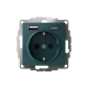 ATLASDESIGN РОЗЕТКА 16А c 2 USB A+C, 5В/2,4А/3,0А, 2х5В/1,5А, механизм, ИЗУМРУД