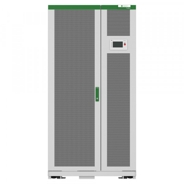 ИБП Uniprom 3L 600кВА с возможностью подключения внешних батарей; в комплект поставки входит карта SNMP, датчик термокомпенсации заряда АКБ и набор для холодного старта ИБП, ПНР 5x8