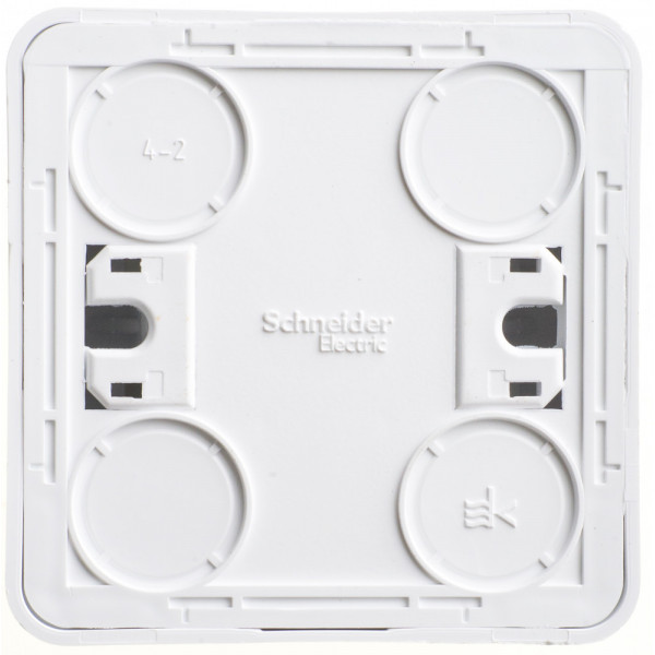 Переключатель Schneider Electric ЭТЮД 1-клав. О/У 10АX/250B БЕЛЫЙ