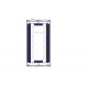 Шкаф Systeme Electric, серия Uniprom, 42U-600/1200, боковые панели 4шт, черный