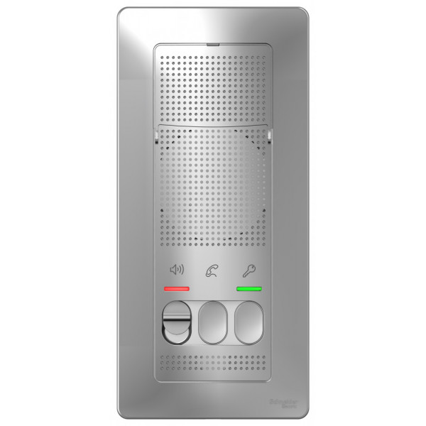 Переговорное устройство (домофон) Schneider Electric BLANCA О/У 4.5В, АЛЮМИНИЙ
