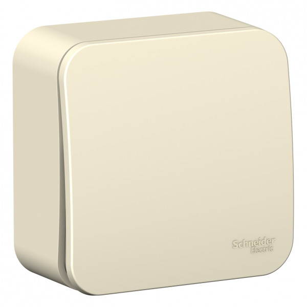 Выключатель Schneider Electric BLANCA 1-клав. О/У, 6А/250B МОЛОЧНЫЙ