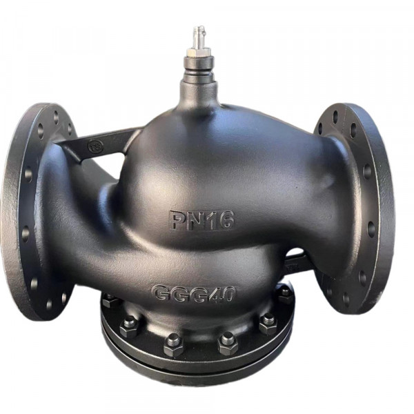 Клапан регулирующий 2-ход фланц PN16 DN200 450м³/ч -20…+130°С