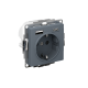 ATLASDESIGN РОЗЕТКА 16А c 2 USB A+C, 5В/2,4А/3,0А, 2х5В/1,5А, механизм, ГРИФЕЛЬ